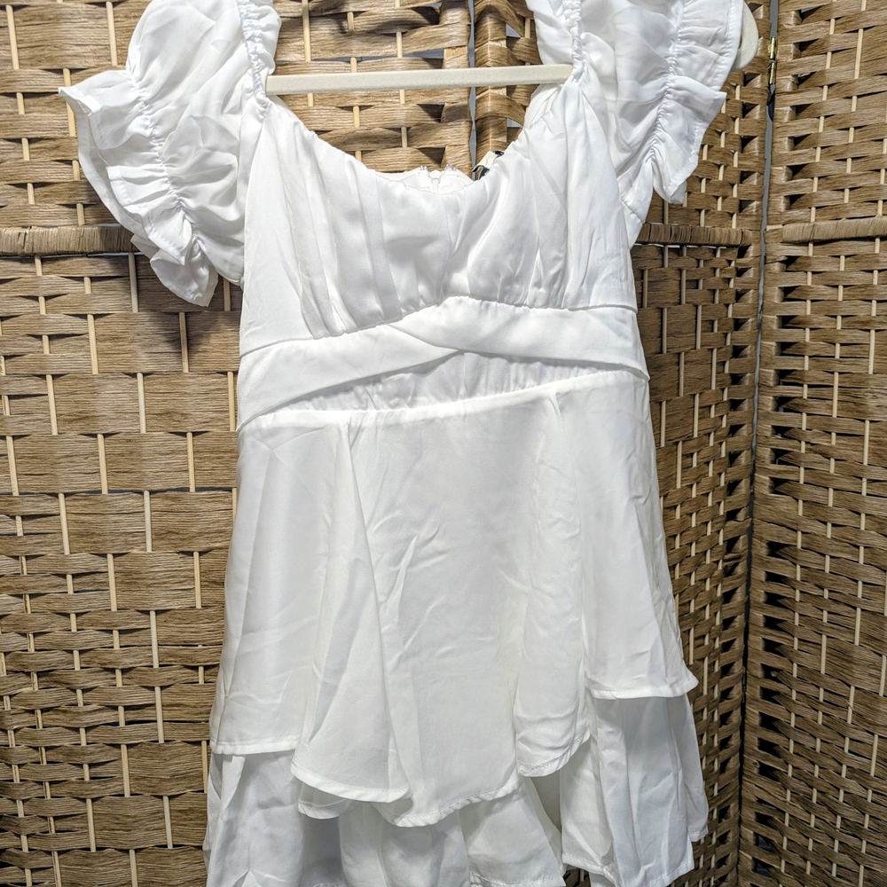 Francesca's Collections White Mini Dress